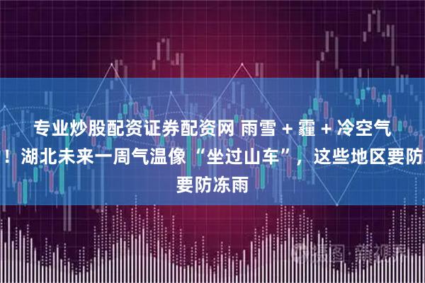 专业炒股配资证券配资网 雨雪 + 霾 + 冷空气接力！湖北未来一周气温像 “坐过山车”，这些地区要防冻雨